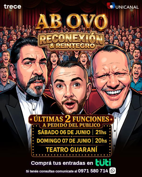 AB OVO - Reconexión & Reintegro - Flyer